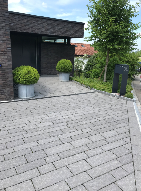 Stilvoller Hauseingang